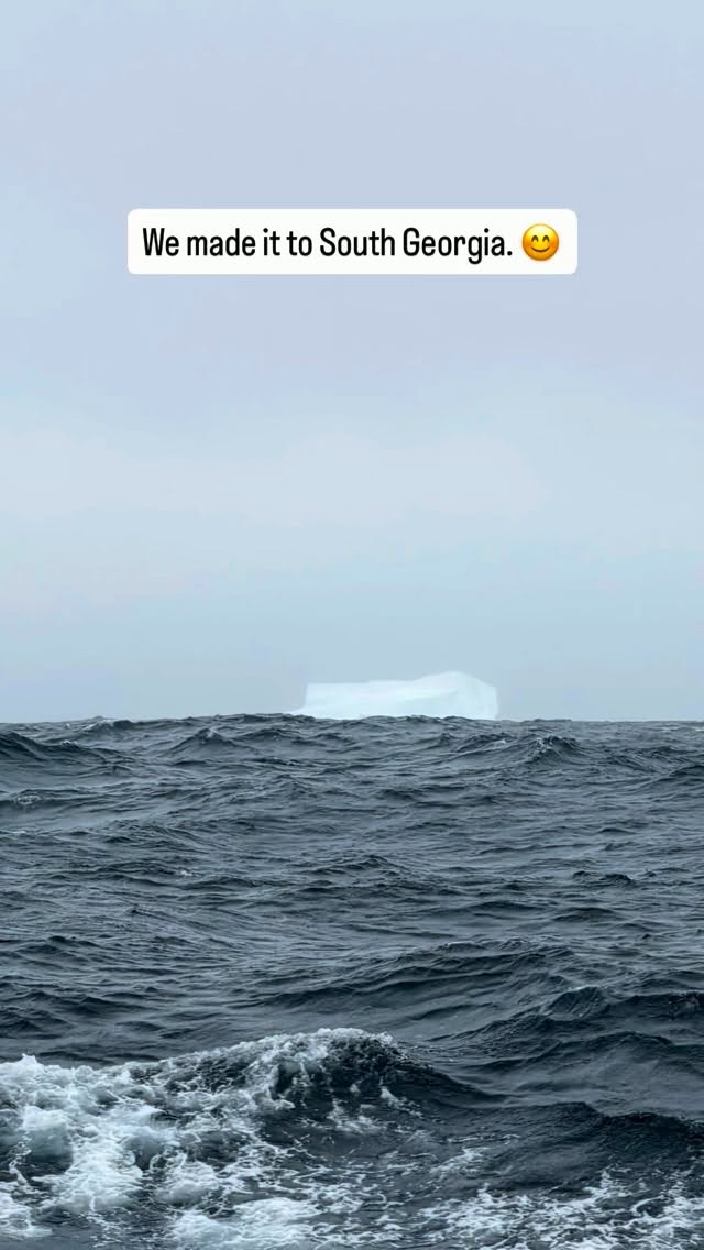 After one week in the Southern Ocean. From Islas Malvinas to South Georgia. Happy and grateful. And all well. #sailingexpedition #highlatitudesailing #sailingsouth #sailingadventure #southernocean